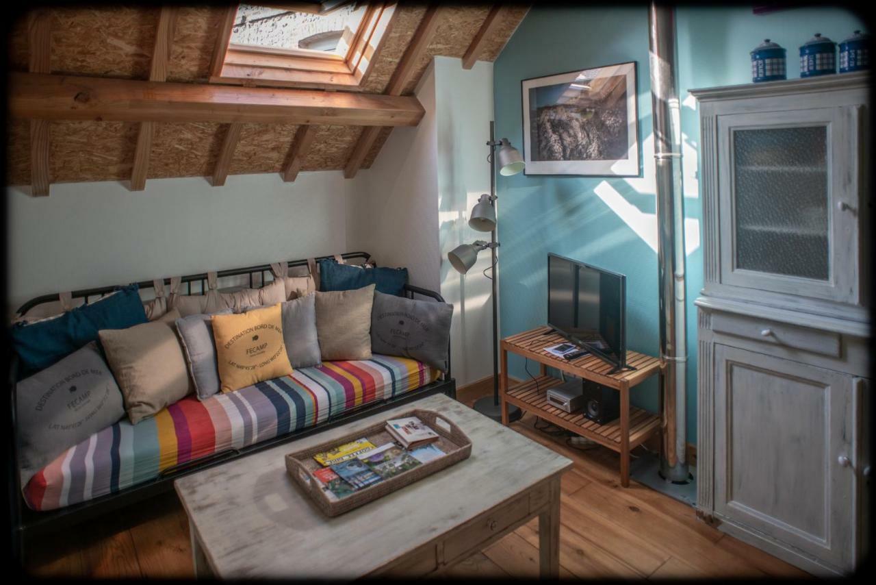 Grand Studio Duplex Proche De La Mer Fécamp Екстериор снимка